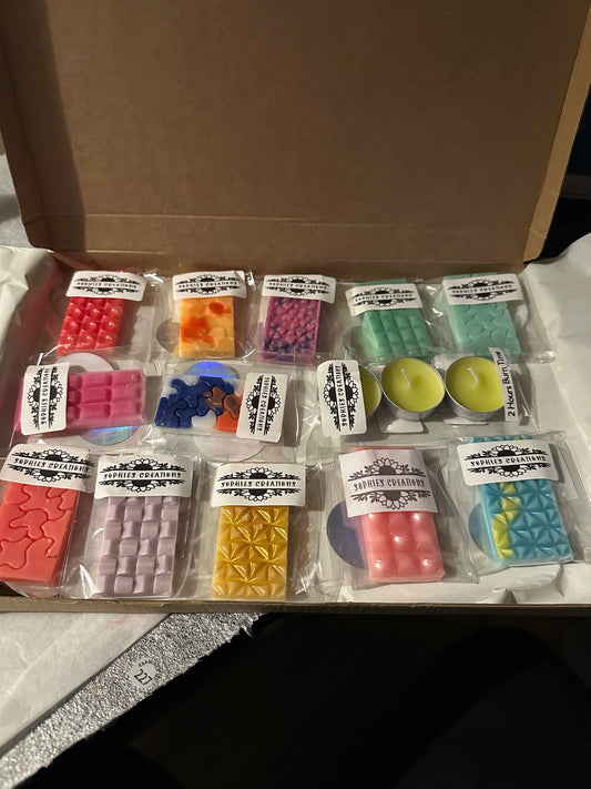 Wax melt boxes